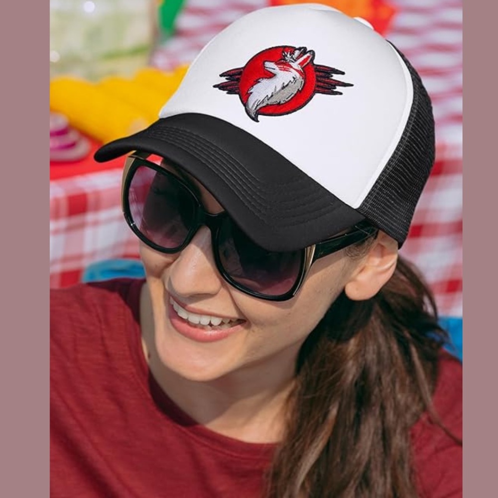 Reemy Shop Urban Streetwear Fox With Sunglasses Trucker Hat